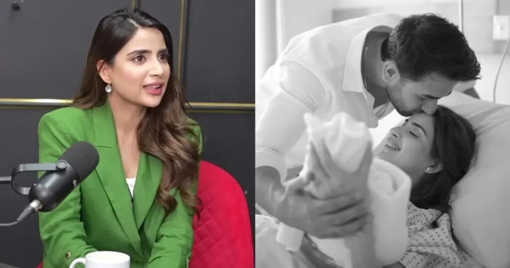 Saboor Aly Opens Up About Motherhood and C-Section Journey